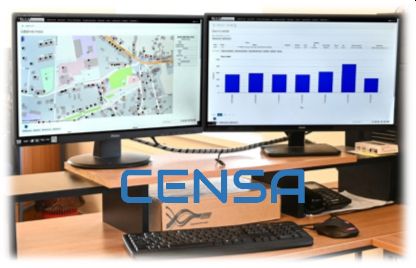 Systém CENSA - Systém pro automatický odečet vodoměrů